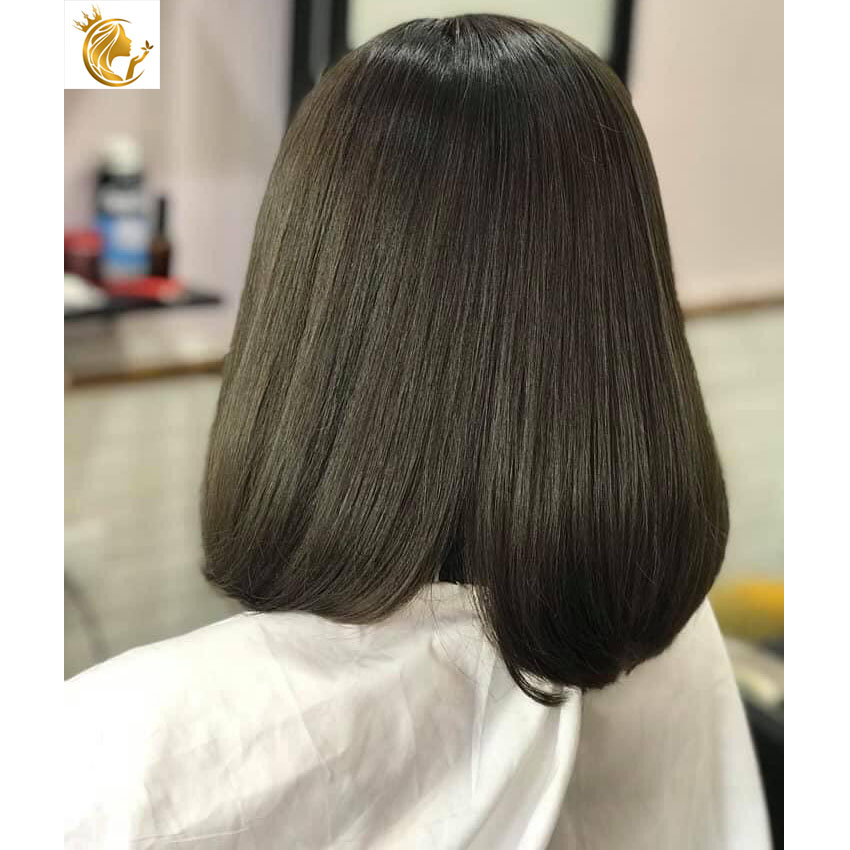 Thuốc Nhuộm Tóc Nâu Ánh Rêu Kèm Oxy