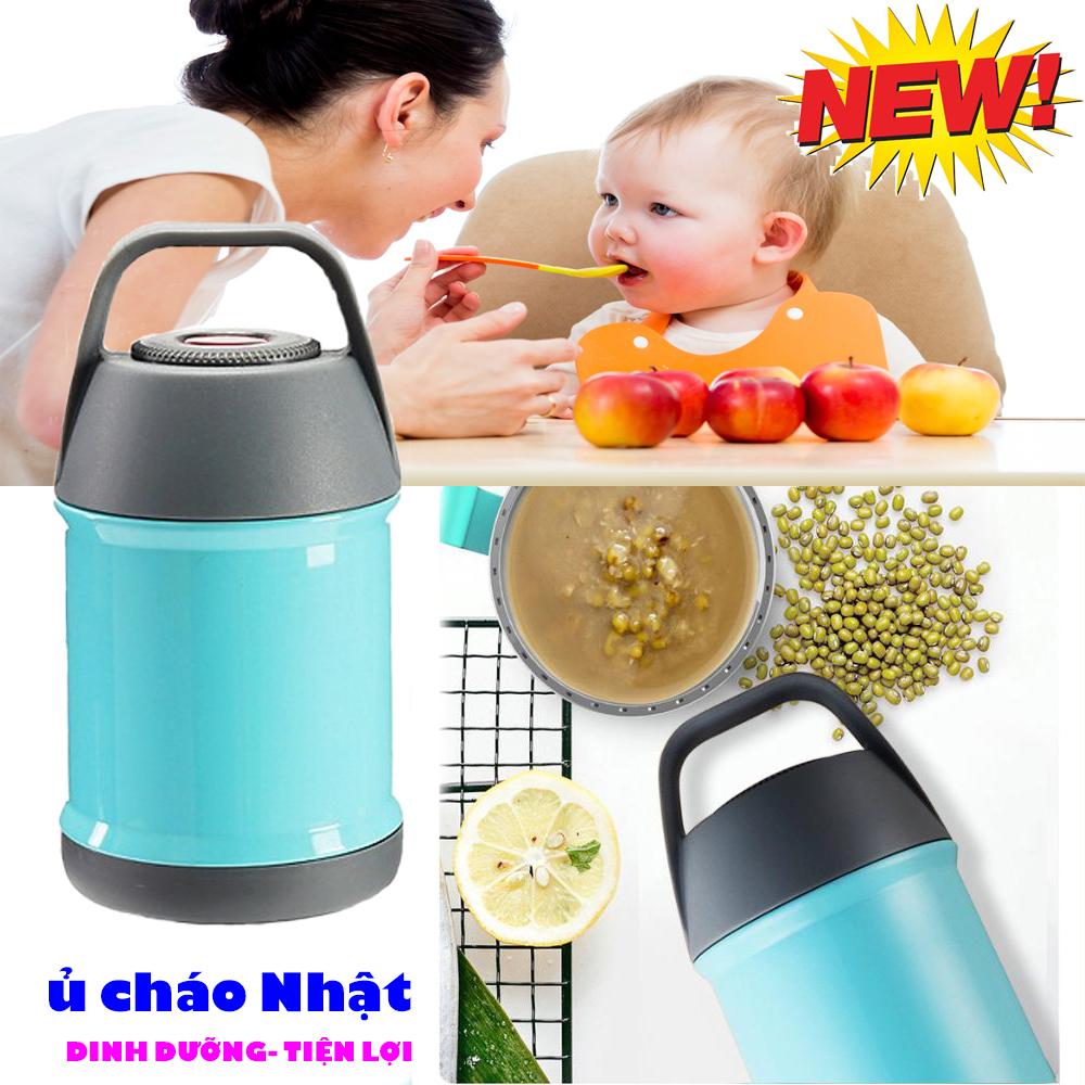 Ủ Cháo Nhật, binh giu nhiet giữ nhiệt 2 lớp