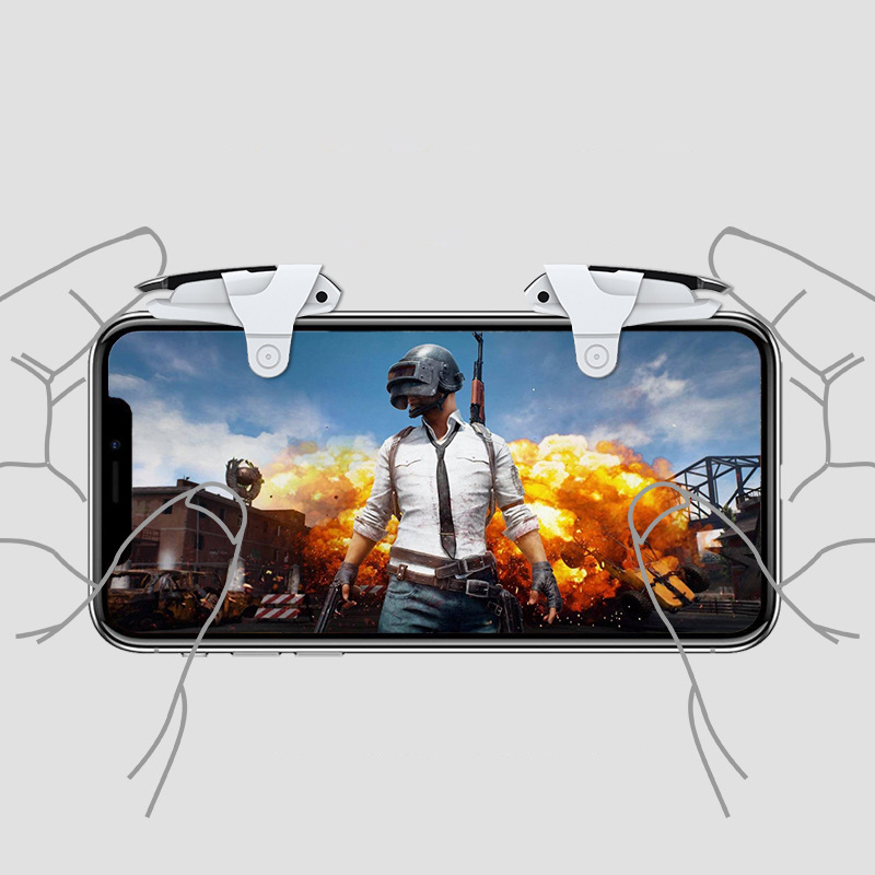Nút bắn Pubg Freefire White Shark
