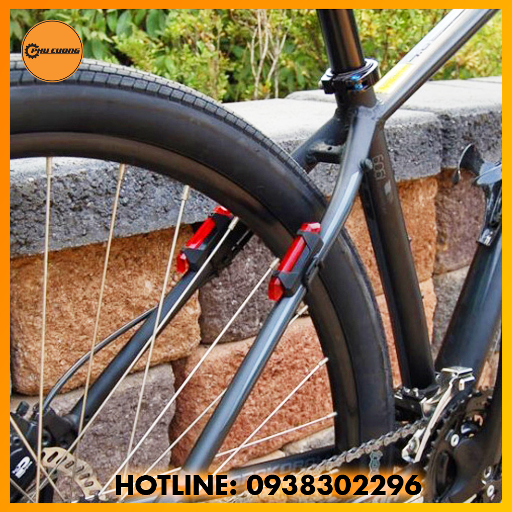 Đèn sau xe đạp RapidX AQY-093 [ Chính Hãng ]