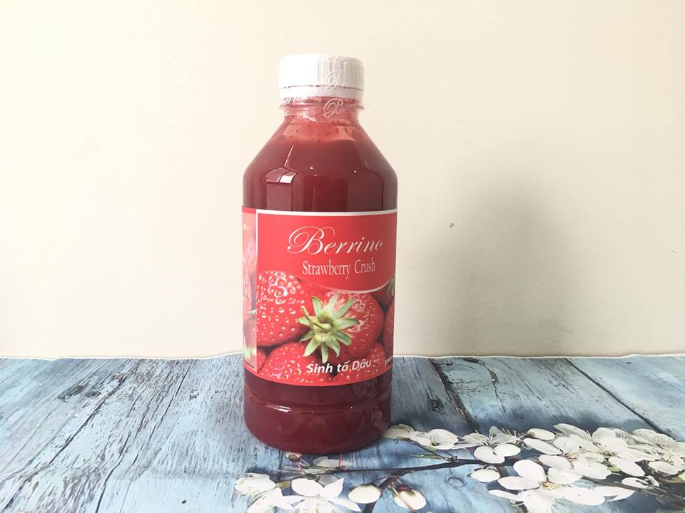 Sinh Tố Berrino Dâu – Berrino Strawberry – 1 Lít