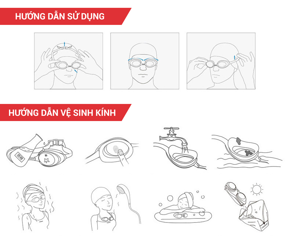 [HCM]Kính Bơi Bảo Vệ Mắt Cho Trẻ Em