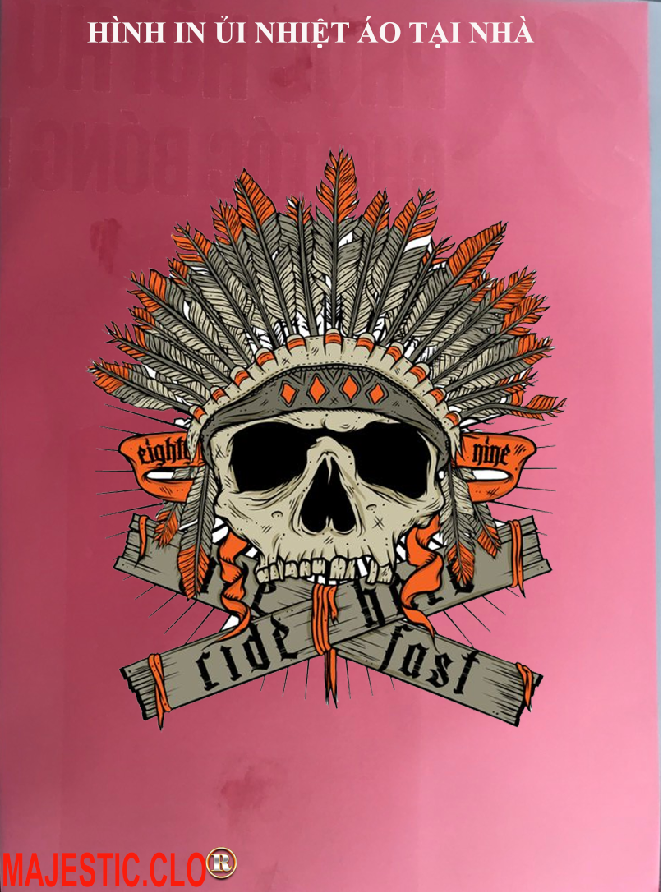 LOGO STICKER OLD SKULL