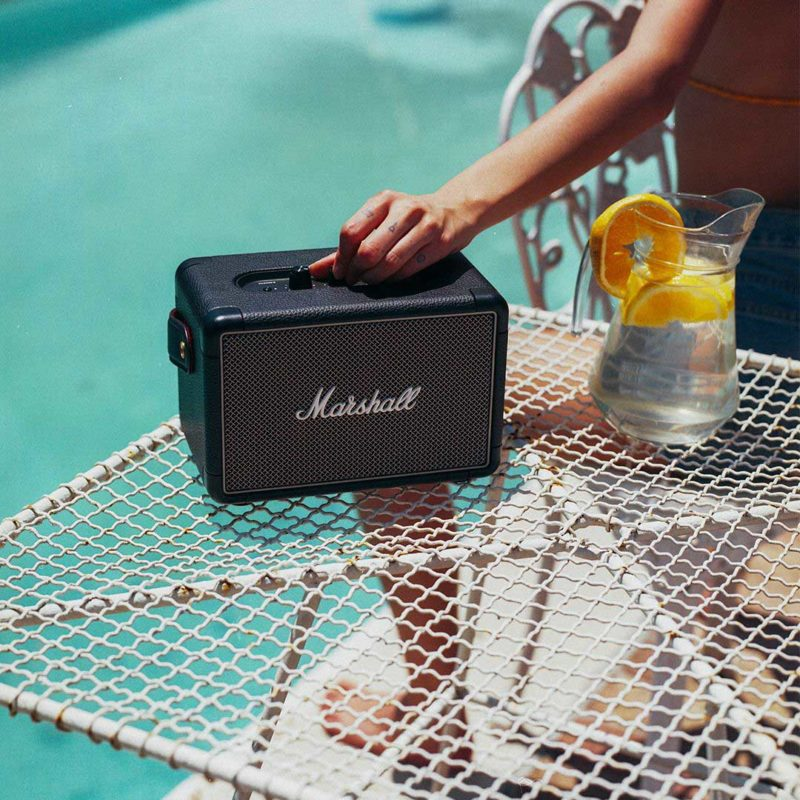 Marshall Kilburn II Bluetooth Portable Speaker, Black & Brass
