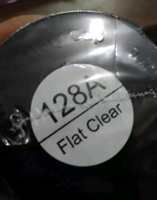 Chai sơn xịt sơn xe máy Samurai 128A màu trong mờ  Flat Clear