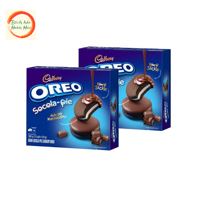 Bánh Oreo Socola-Pie Cadbury mới (hộp 12c)