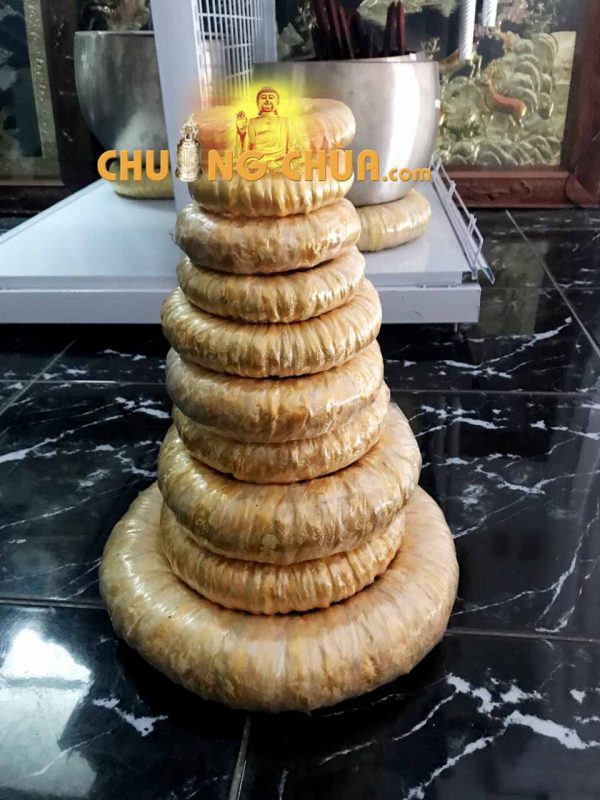 Đế chuông mõ tụng kinh 2 tay