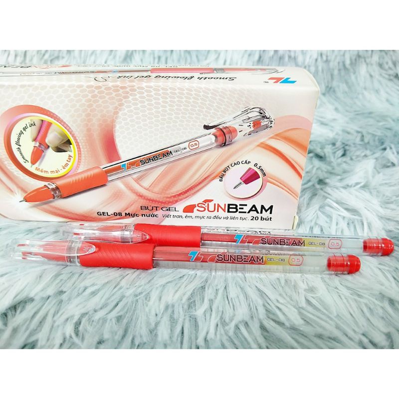 Bút Gel Thiên Long Gel-08 SUNBEAM (Hộp 20 Bút)