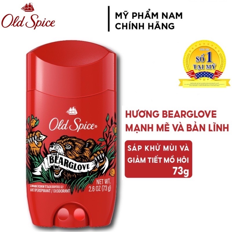 Lăn Khử Mùi Old Spice 73g - mẫu mới