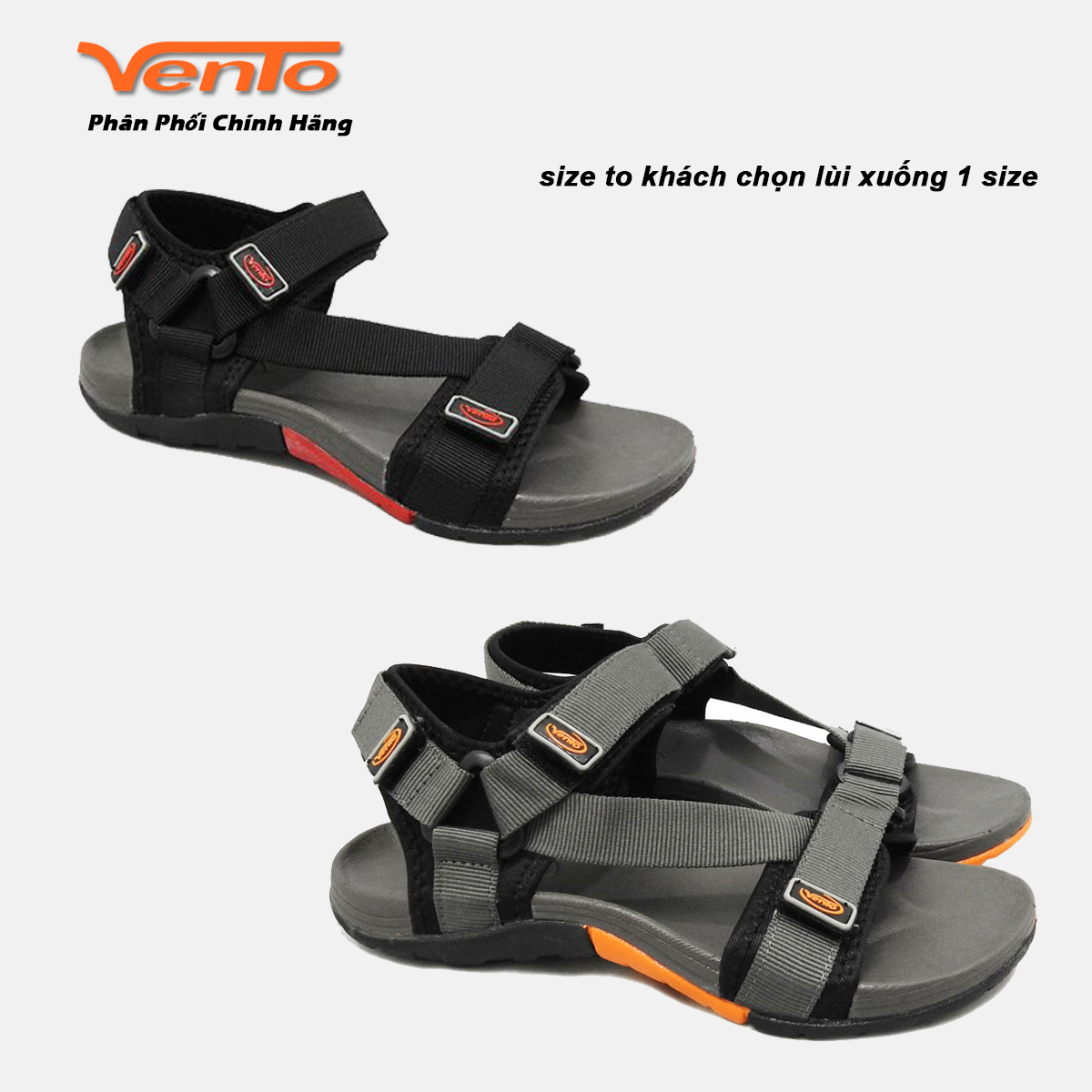 [HCM] Giày Sandal Vento Nam Nữ Chính Hãng Mã NV4538BB