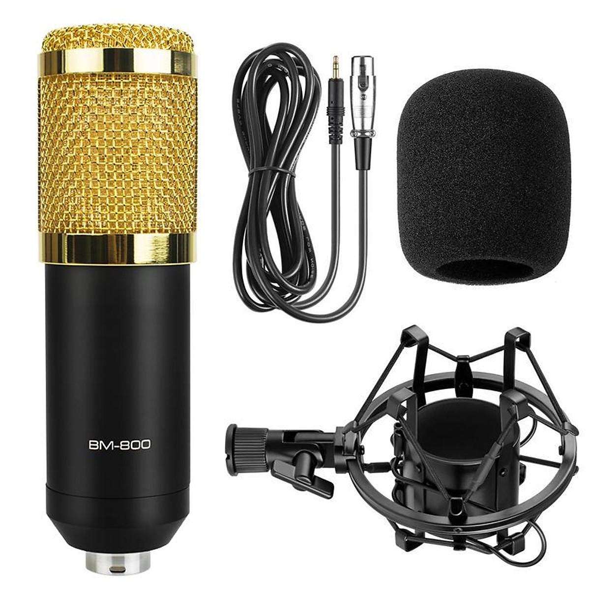 Mic thu âm BM800 hát karaoke,thu âm, live stream