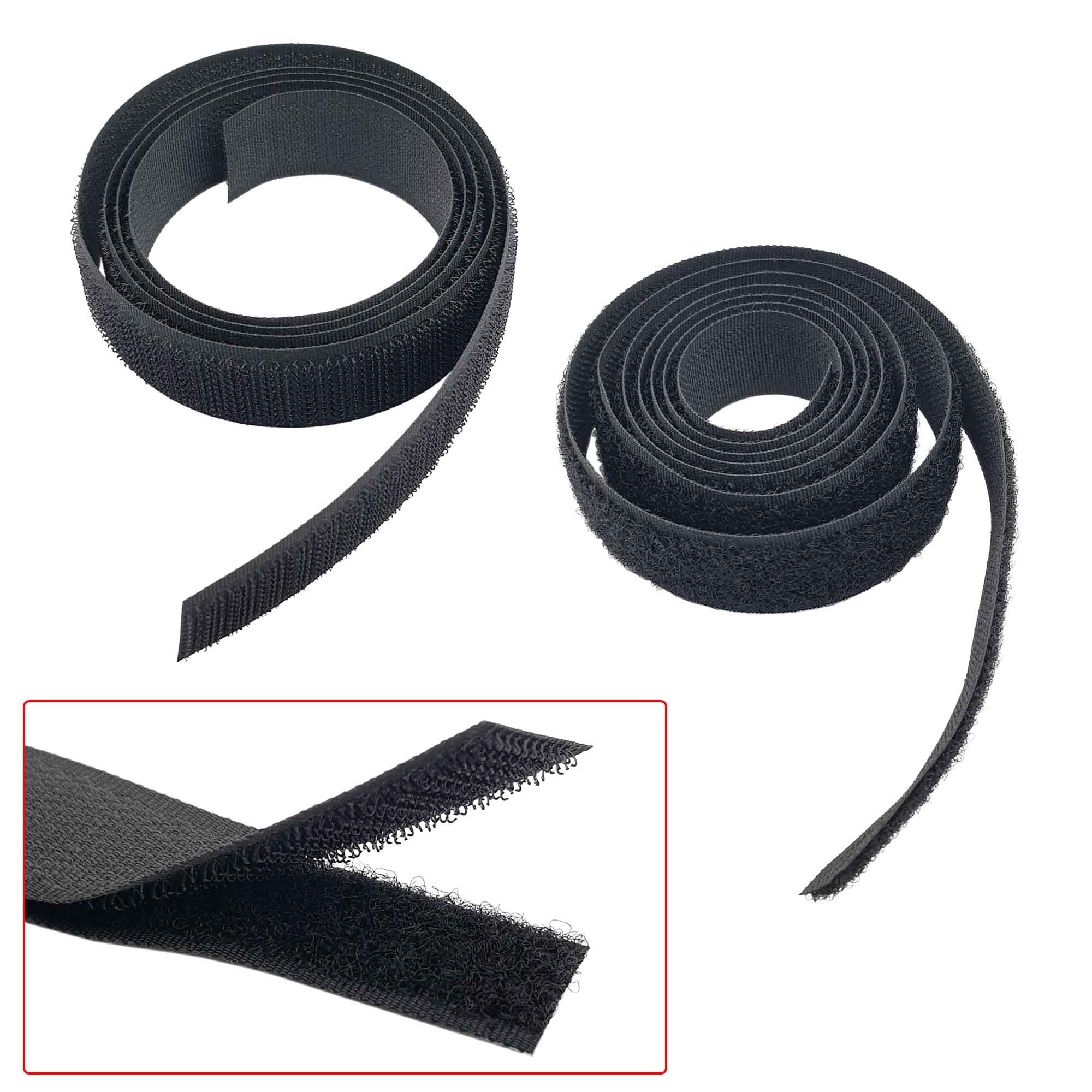 [Giá 2m] Velcro Băng dính nhám gai bản 2.5cm