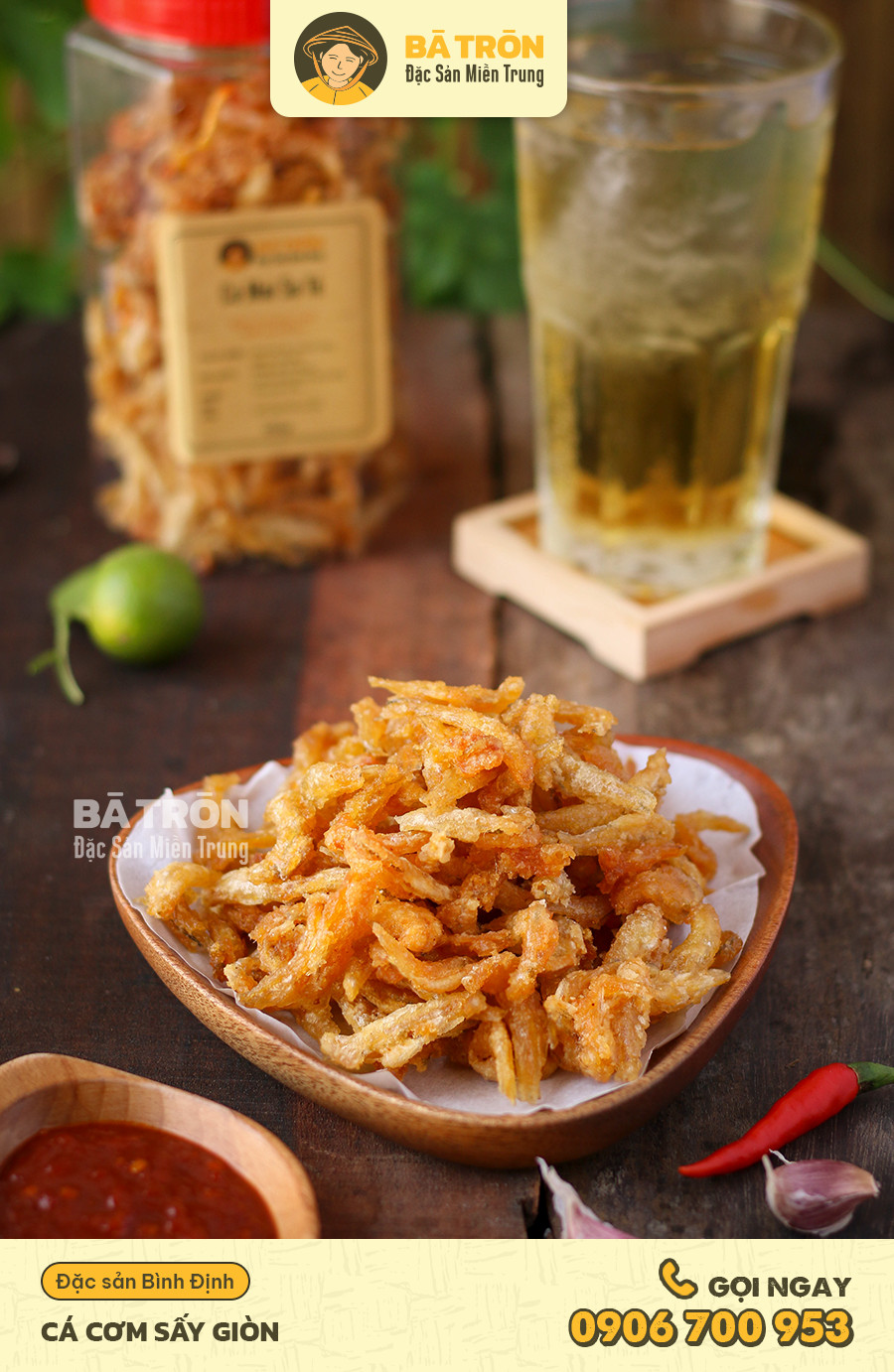 Cá Cơm Khô Sấy Giòn Hủ 250gr