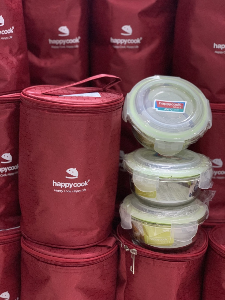 [HCM]hộp đựng cơm - hộp đựng cơm thủy tinh
