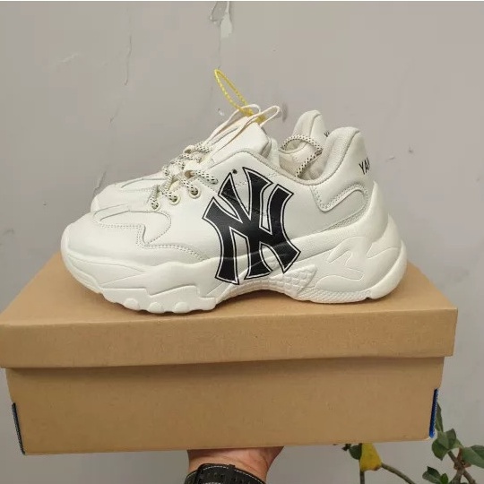 [SALE] Giày NY CHỮ ĐEN CAO CẤP Giày Thể Thao/ Sneaker  Nam Nữ Đế Độn Tăng Chiều Cao Siêu Hot Siêu Xinh-GIÀY NY ĐEN GENZ