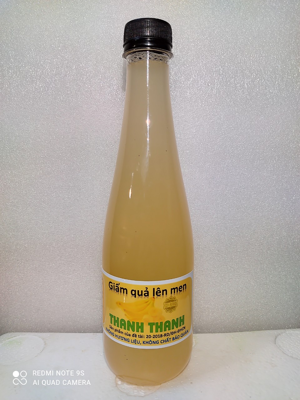 Giấm hữu cơ Thanh Thanh (1 chai dứa, chuối hoặc táo mèo), 500ml