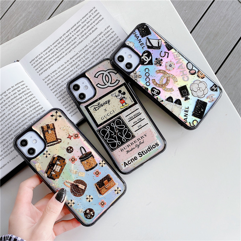 [ SALE LỖ ] [ IPHONE ] Ốp Lưng Trong Suốt Viền Màu Silicon Trademark ( Kèm Miếng Phản Quang)