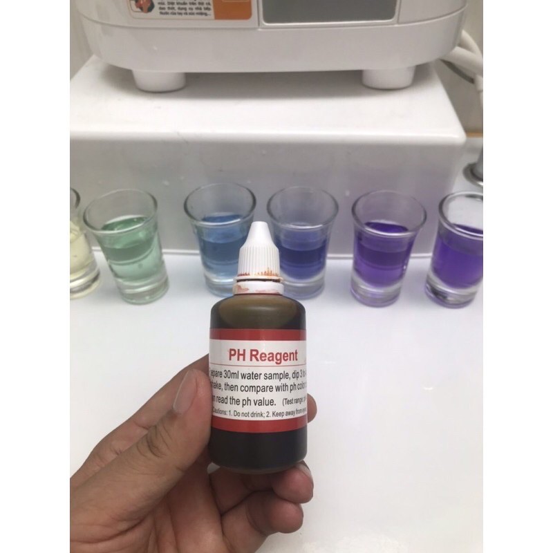 Dung Dịch Kiểm Tra Độ Ph Của Nước Chài 10Ml