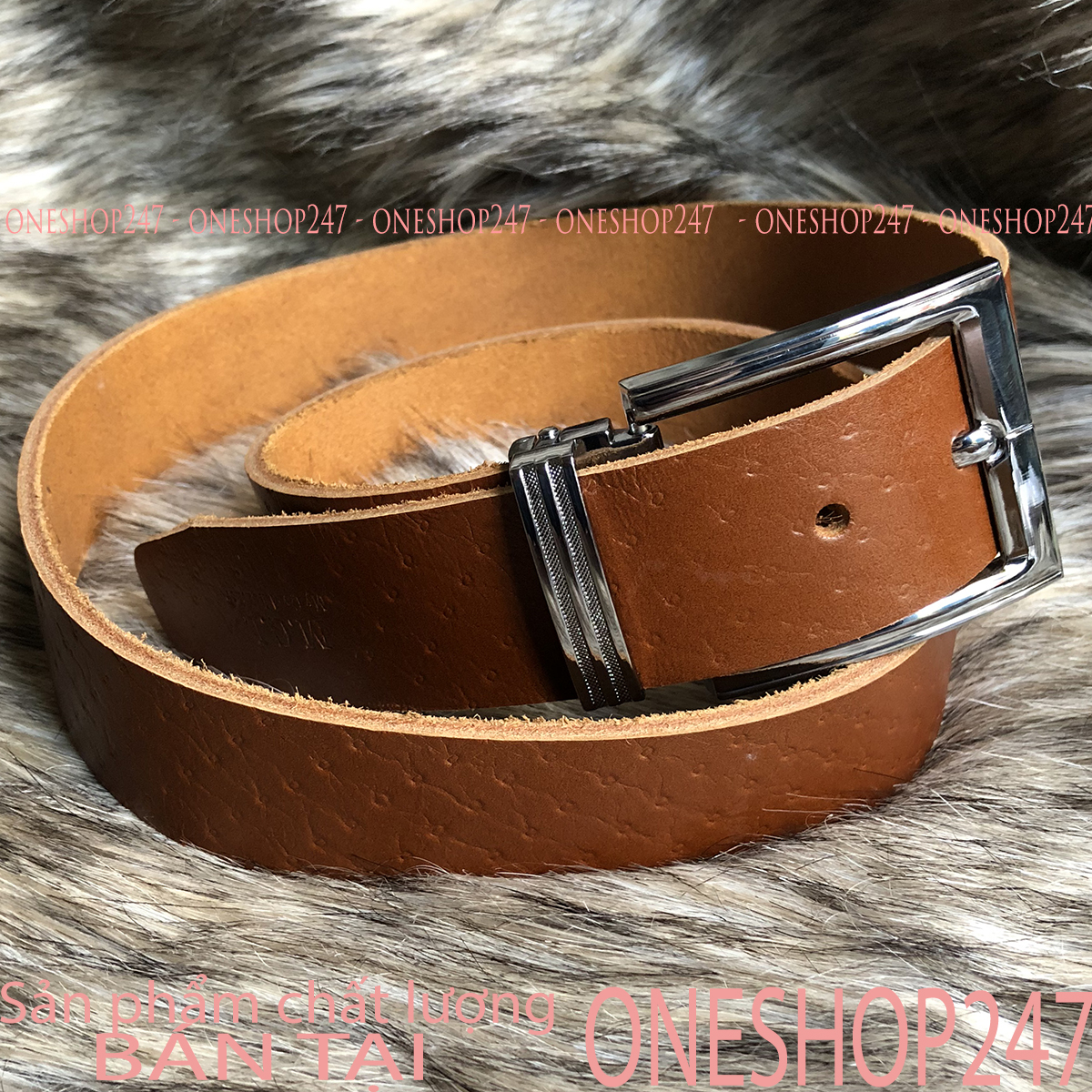 Thắt lưng DA BÒ 100%. da liền nguyên sợi HÀNG CHUẨN .ONESHOP247