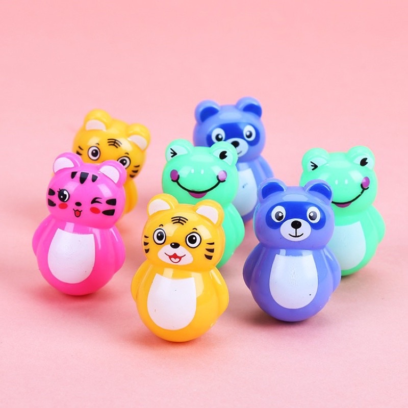 Đồ Chơi Lật Đật Mini Squid Game, Lật Đật Doraemon Cho Bé Dễ Thương [1 CON]