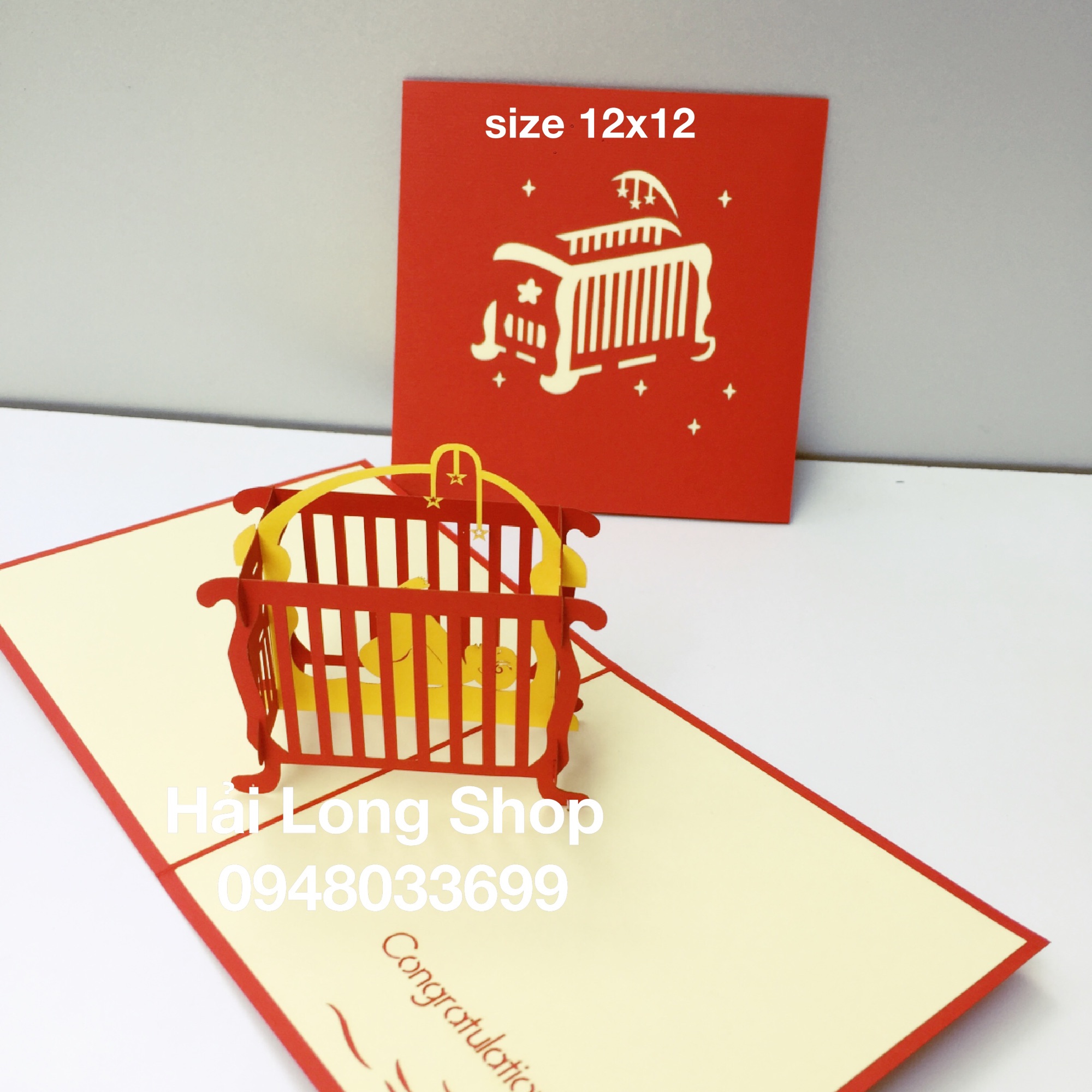 Cũi Trẻ Em - Baby - Love - Thiệp