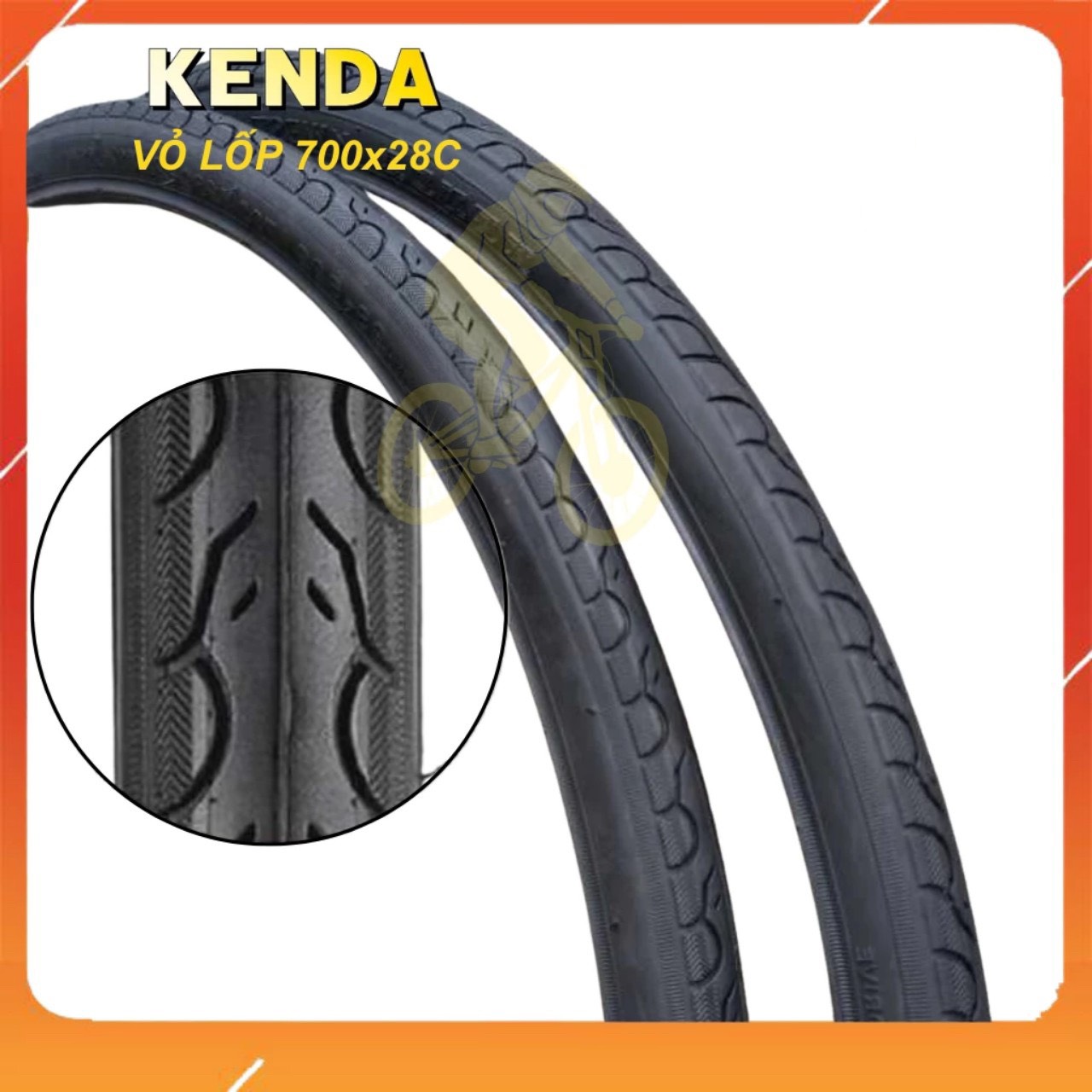 Vỏ Lốp, Săm Ruột Xe Đạp Thể Thao 700x28C