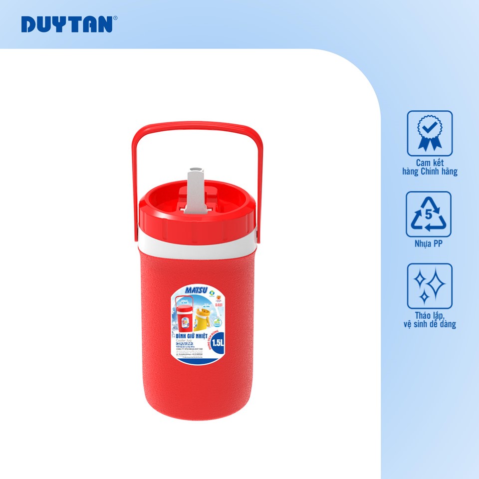 Bình giữ nhiệt Duy Tân 1.5L có vòi