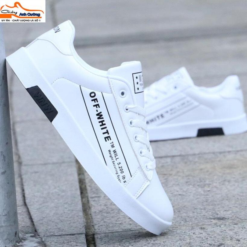 Giày sneaker nam hàn quốc - Giày sneaker nam ACWHT99 cao cấp (Giá Siêu Sốc) giá rẻ