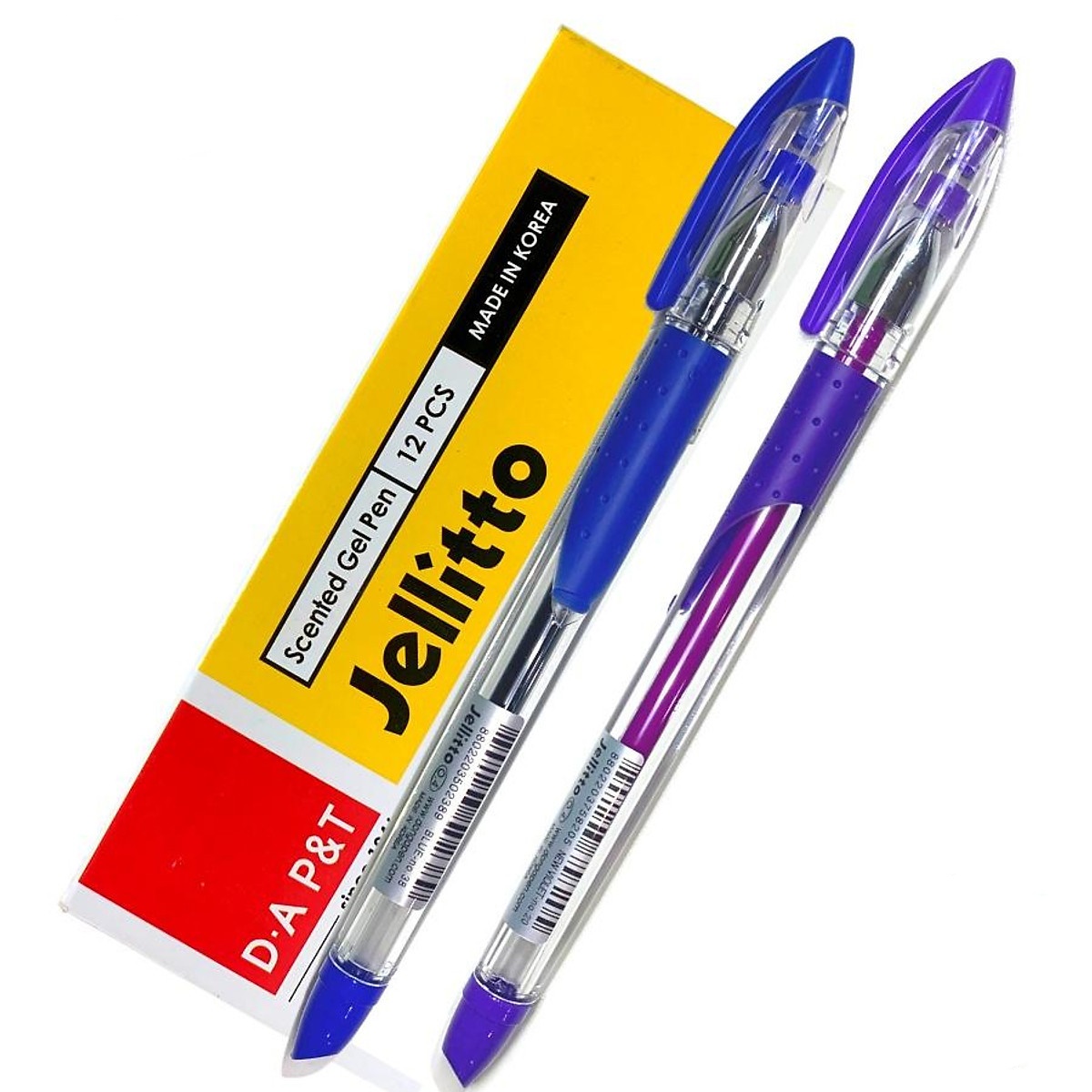Bút Gel Jellitto D.A P&T 0.38mm (hộp 12 cây)
