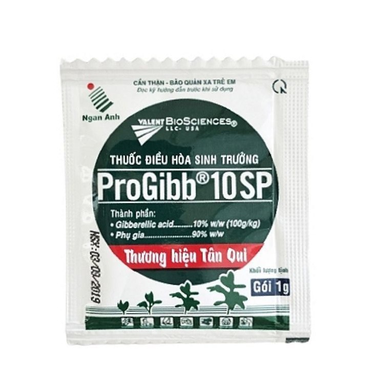 Phân bón ga3 - progibb 10sp kích thích tăng trưởng - 1g