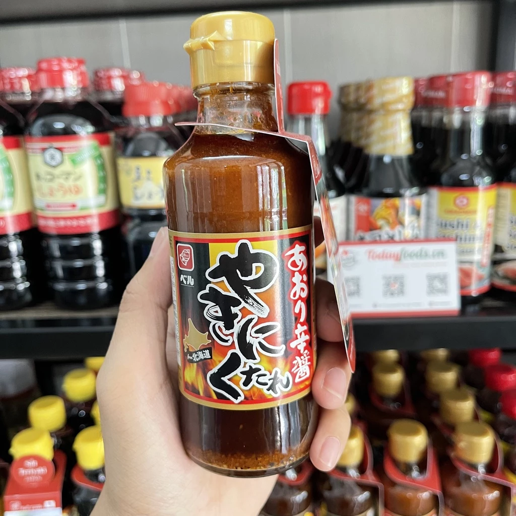 Nước Chấm Thịt Nướng Vị Cay (Bell Foods) Nhật Bản 230G (Sốt chấm thịt nướng)
