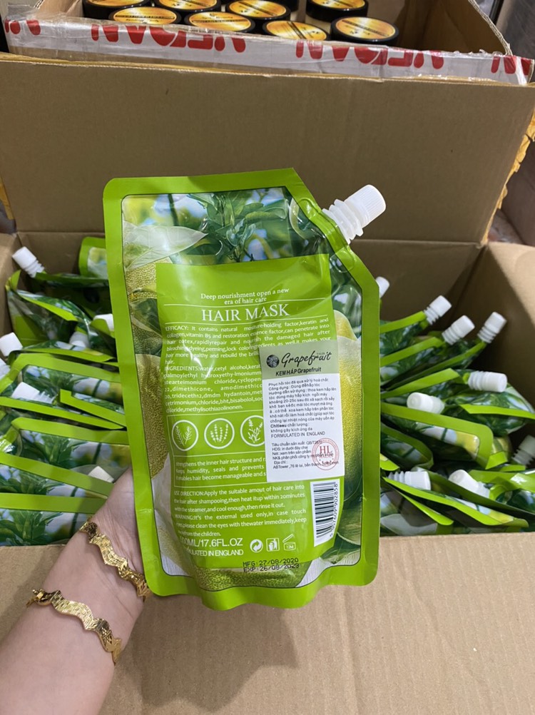 Hấp tóc phục hồi bưởi Grapefruit