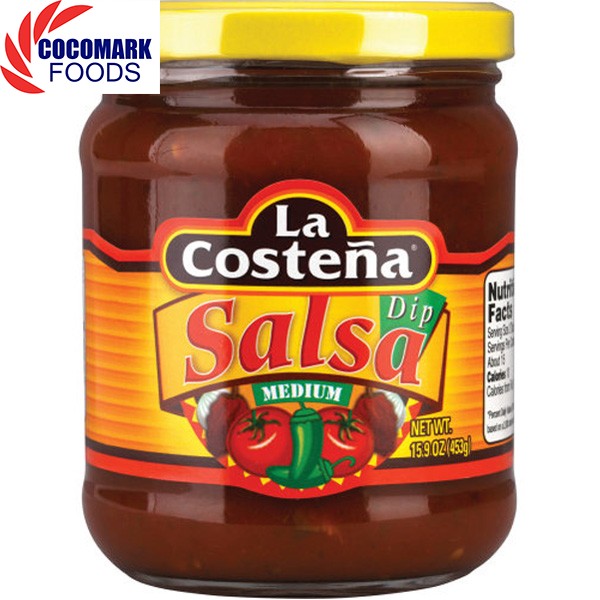 Sốt salsa cay la costena salsa medium 453g