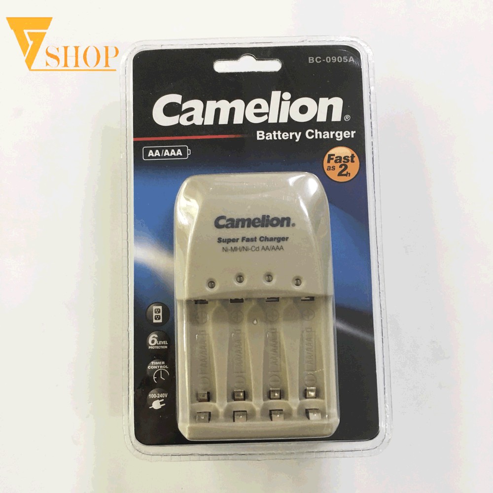 Máy sạc pin Camelion BC-0905A ( Máy sạc nhanh, tự ngắt )