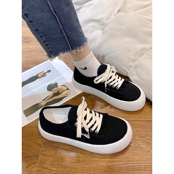 giày độn đế bánh mì FASHION BiBi Shoes BBS1 giày độn đế, giày bánh mì