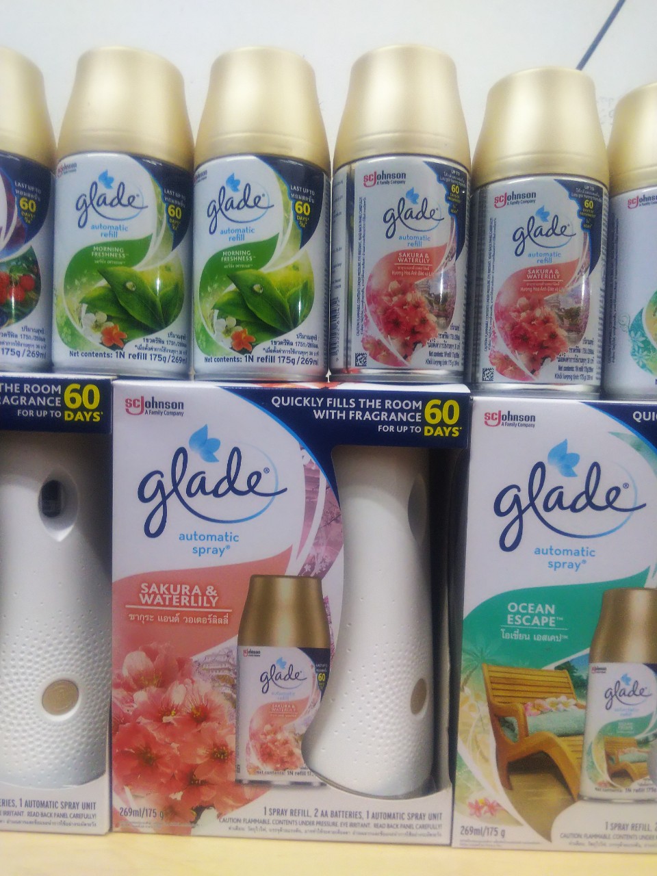 Bộ xịt phòng tự động Glade Thái Lan