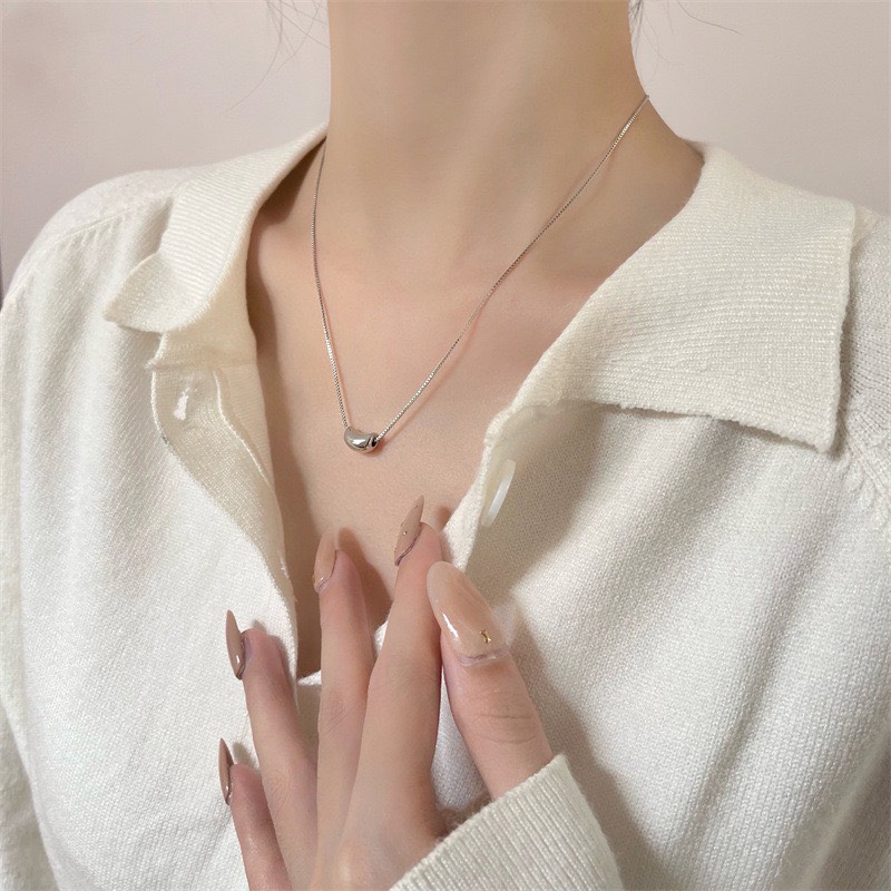 Dây chuyền, Vòng cổ nữ basic hạt đậu " Lucky Bean " Her Accessories C33