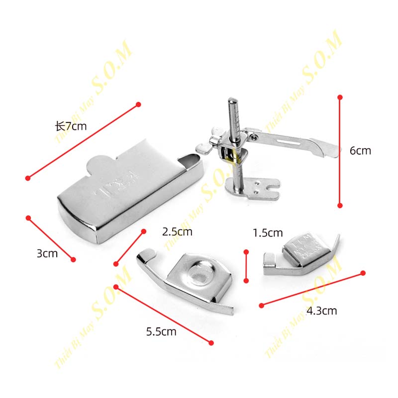 Cử Nam Châm Canh May Thẳng size Lớn