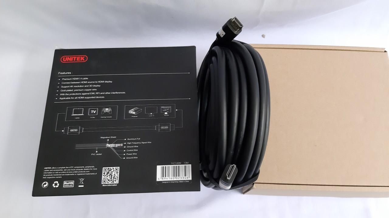 DÂY HDMI UNITEK(10M). LOẠI TỐT