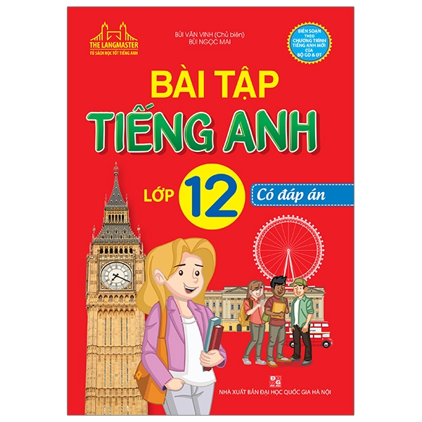 Fahasa - Bài Tập Tiếng Anh Lớp 12 (Có Đáp Án)