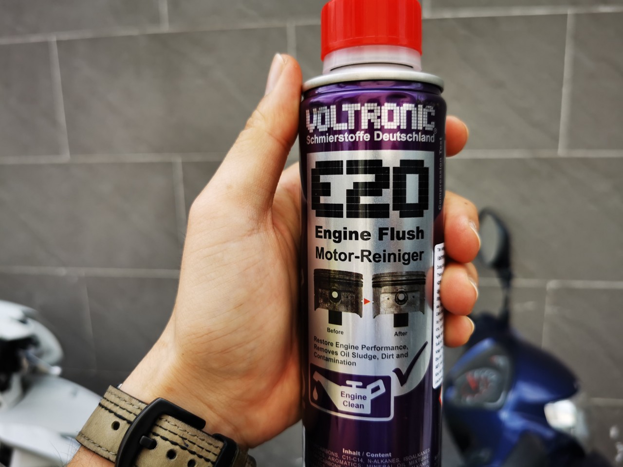[HCM]Phụ Gia Xúc rửa động cơ Voltronic E20 Engine Flush 300ml - VE20300