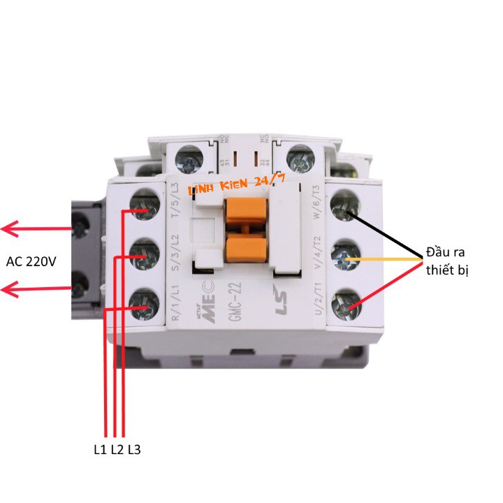KHỞI ĐỘNG TỪ LS CONTACTOR MEC GMC-22