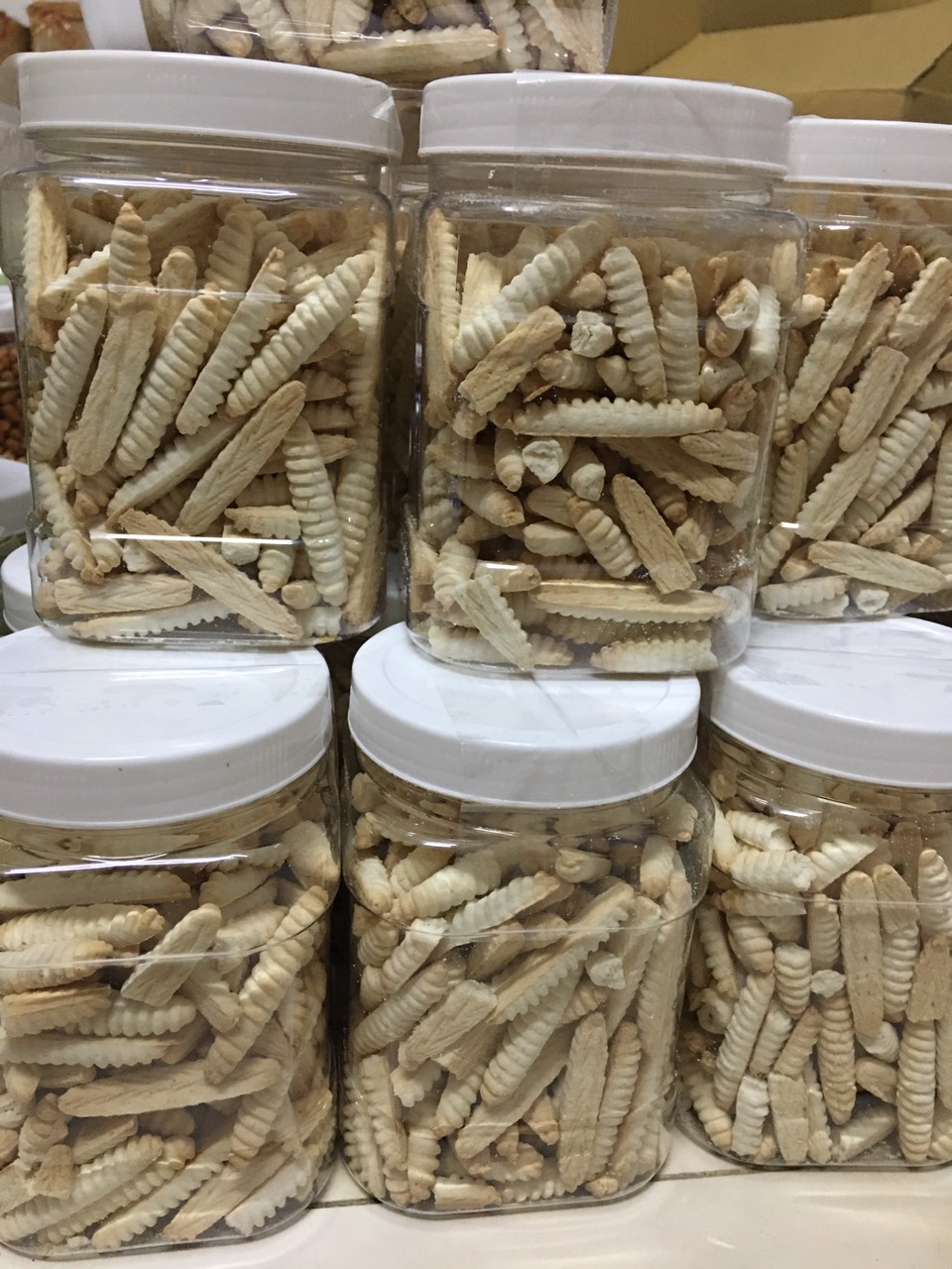 [300g] Bánh con sâu thơm ngon béo vị cốt dừa - đồ ăn vặt