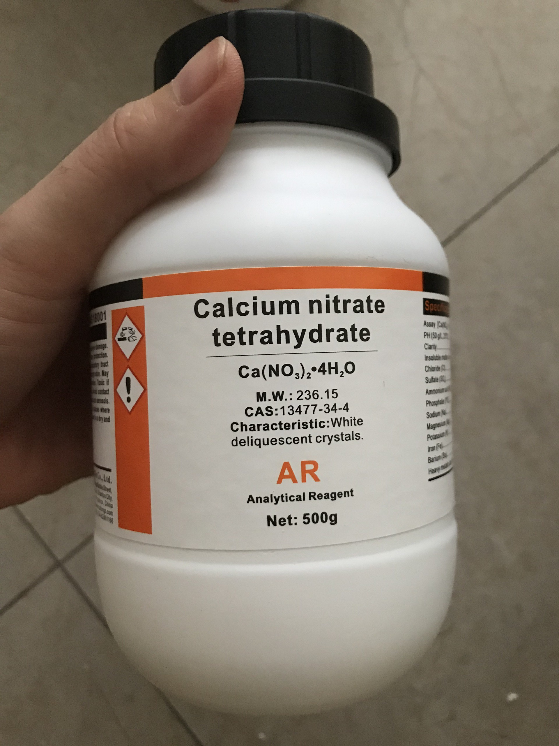 Ca2 lọ 500g