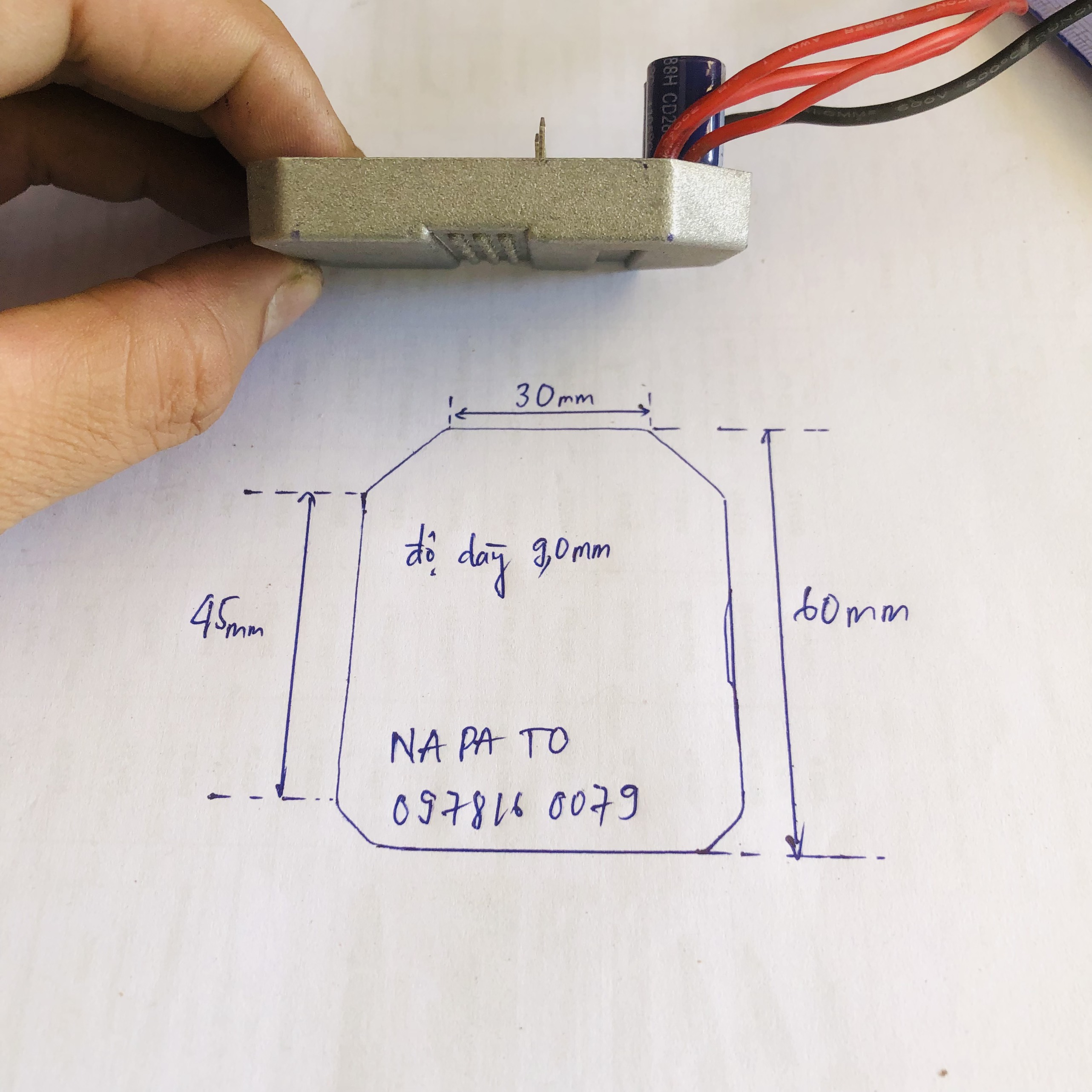 [NPS] Mạch máy mài pin Hitachi Không Chổi Than