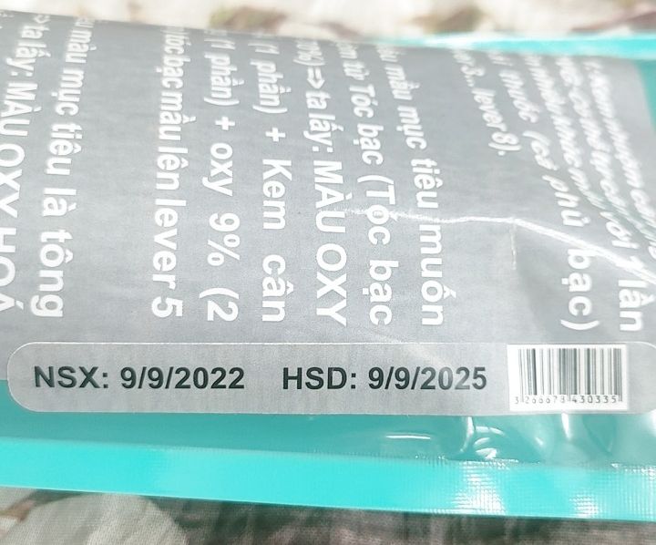 Kem Trợ Nhuộm-Cân Bằng Phủ Bạc MINGJIANG/DVG