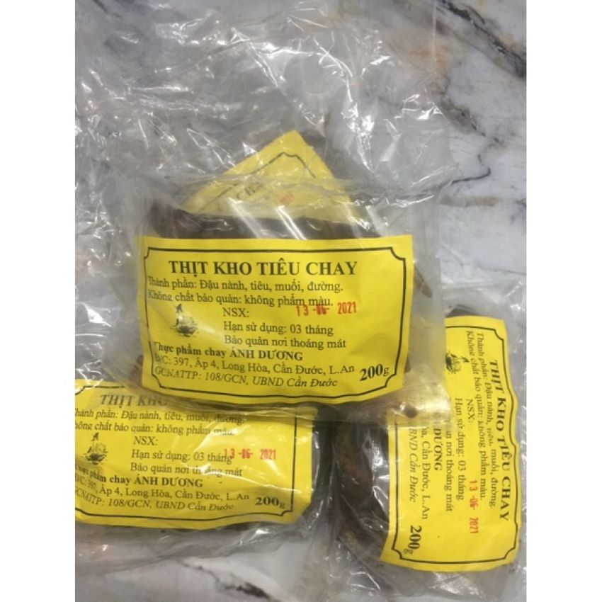 Thịt kho tiêu chay Ánh Dương - HiSuo