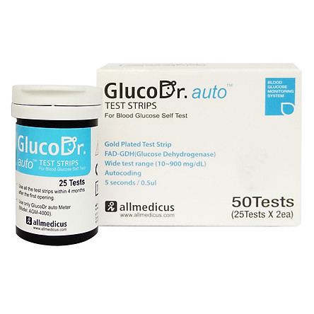 [HCM]Que Thử Đường Huyết: Gluco Dr Auto 25