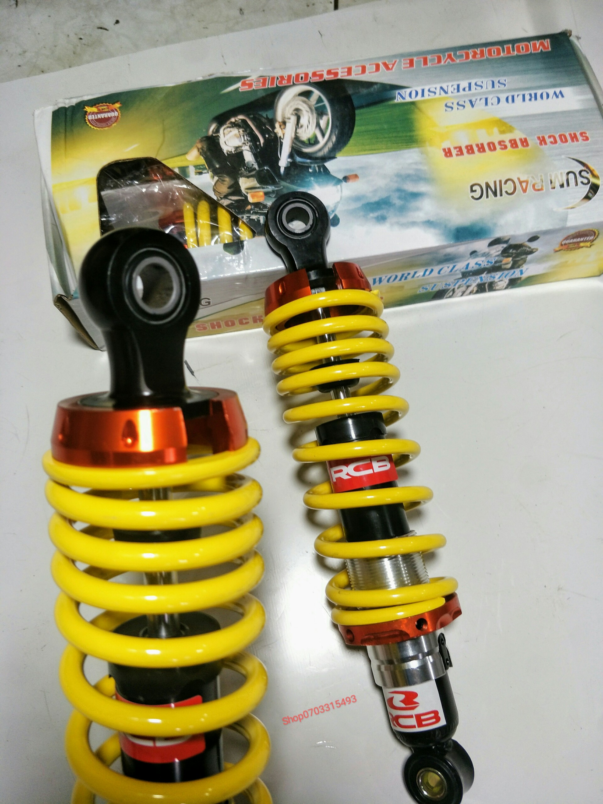 [HCM]  Cặp Phuộc RCB gắn Sirius  Jupiter  Taurus ....