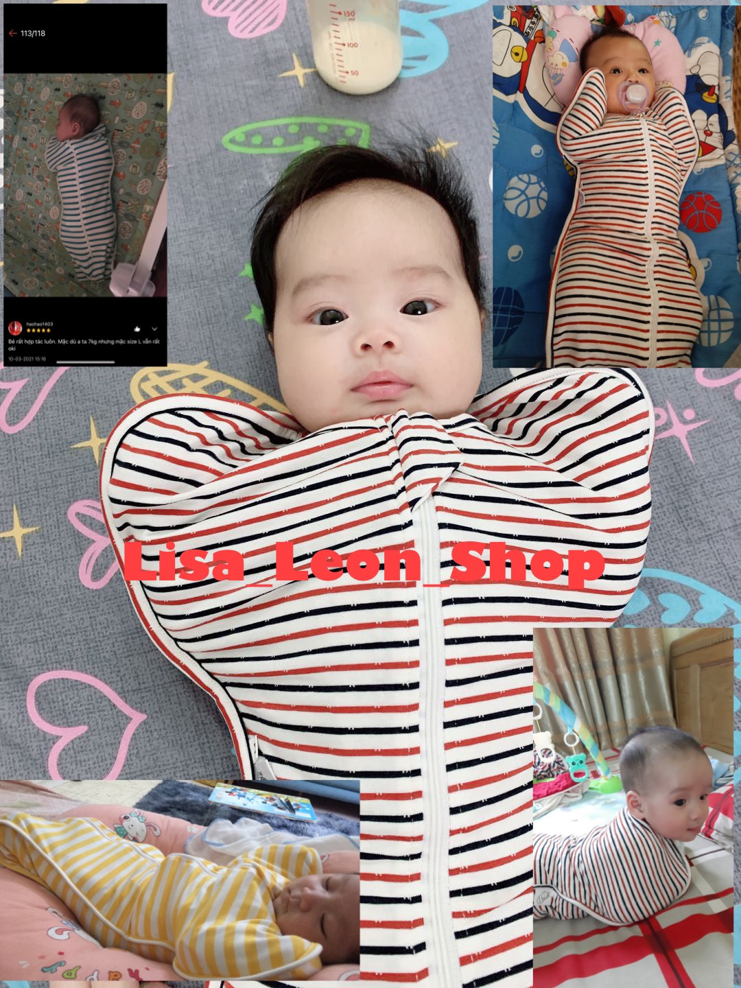SIZE S [CHÍNH HÃNG] FREE SHIP NHỘNG CHŨN COCOON [GIÚP BÉ NGỦ NGON SÂU GIẤC]